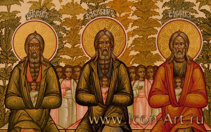Svatí praotcové Jákob, Abraham, Isak
