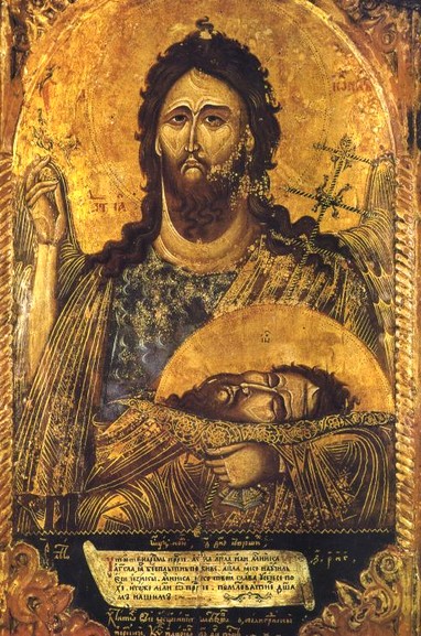Ikona sv. Jana Ktitele (Kruedolsk monastr, Sremsk kraj, Srbsko)