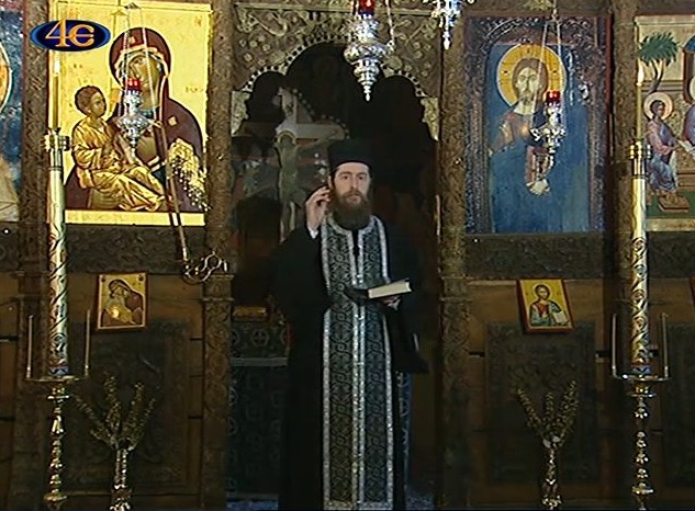 Velké povečeří - Řecký monastýr
